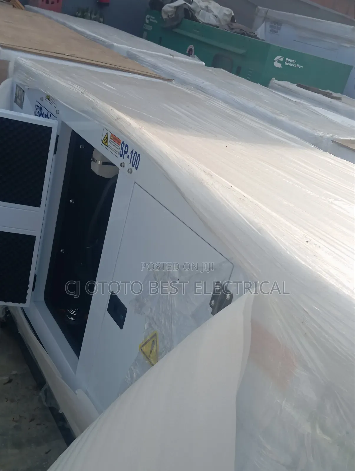 100kva Perkins Generator Soundproof, 100% Copper Wire