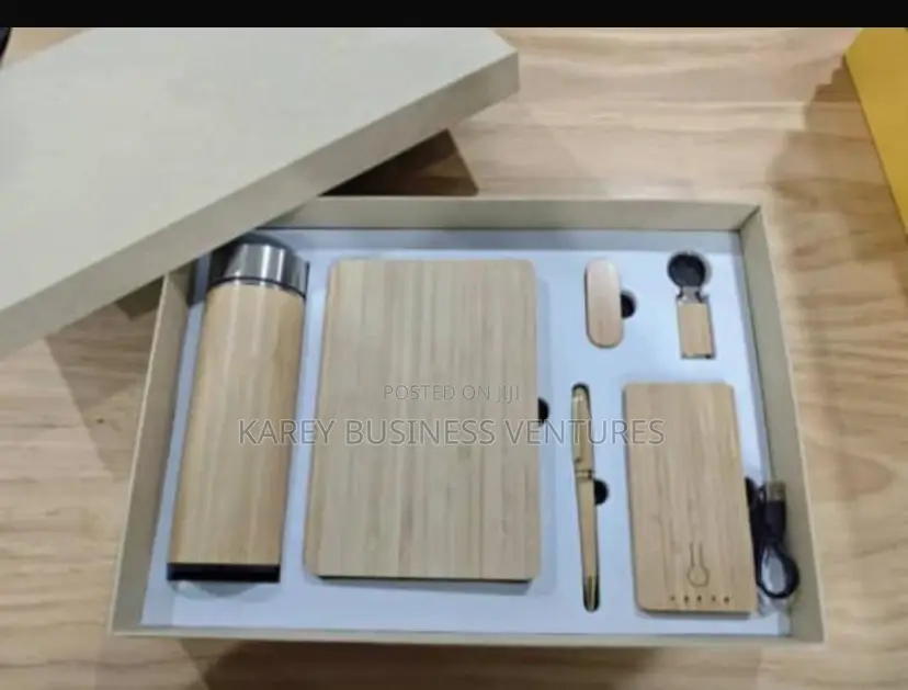 Corporate Gift Set-Items;Powerbank,Umbrella,Flask,Notepad,Flash Drive