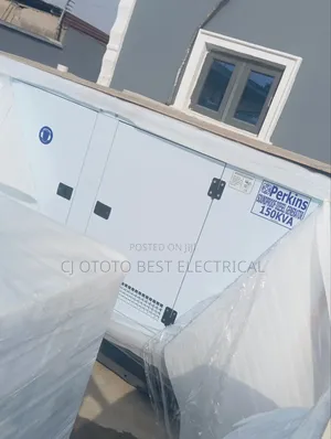 150kva Brand New Perkins Generator Soundproof 100% Copper Wire