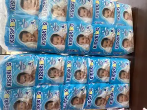 Kisskids Super Dry Baby Diapers Size 4 ( 10 Packs in a Bag)