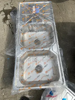 High Quality Double Bowl Sink With Complete Accessories