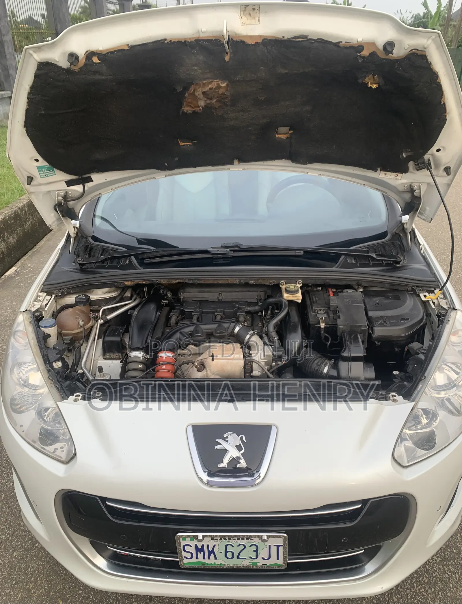 Peugeot 308 2012 White