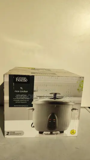 George Home 1l Rice Cooker With Free Drawstring Bag 1.8l Available Too