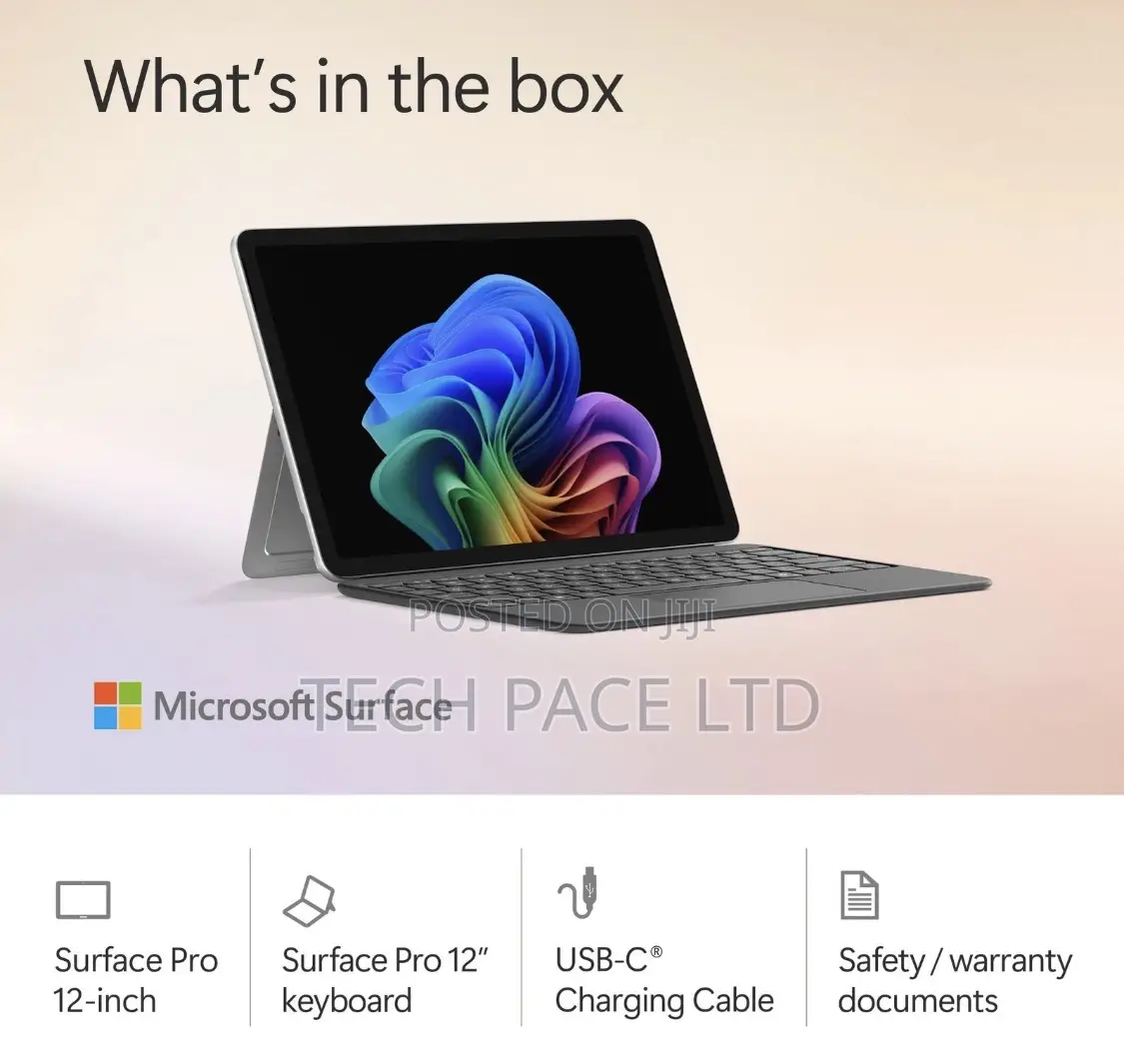 New Laptop Microsoft Surface Pro Copilot+ PC 12 16GB SSD 256GB