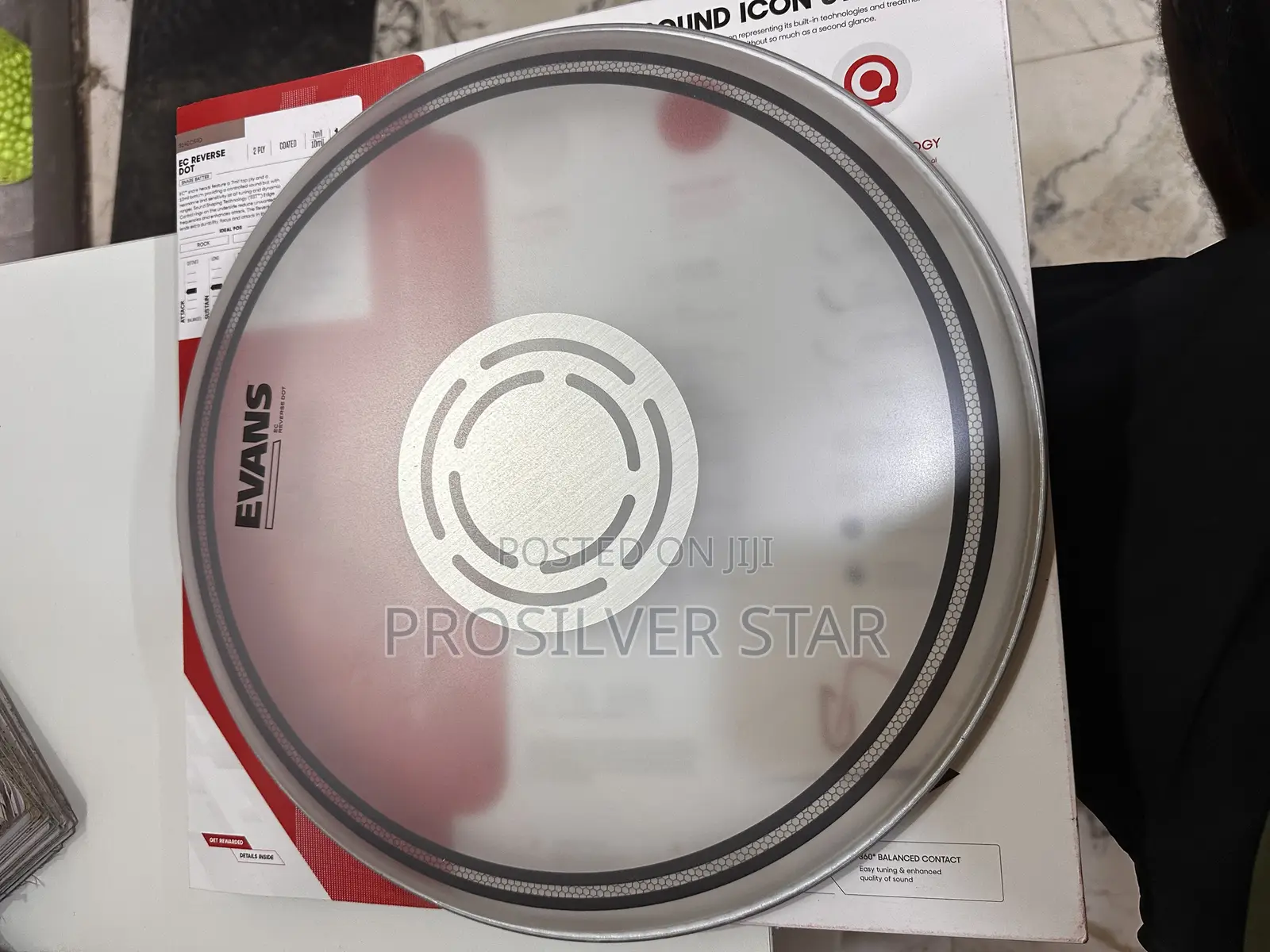 Evans 14inches Reverse Dot Vellum
