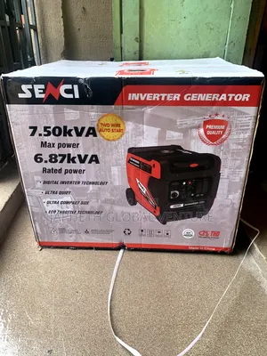 Senci Inverter Generator 7.5kva 100% Copper Coil