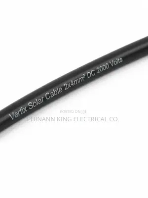 Solar Cables 2x4mm2 Dc 2000 Volts