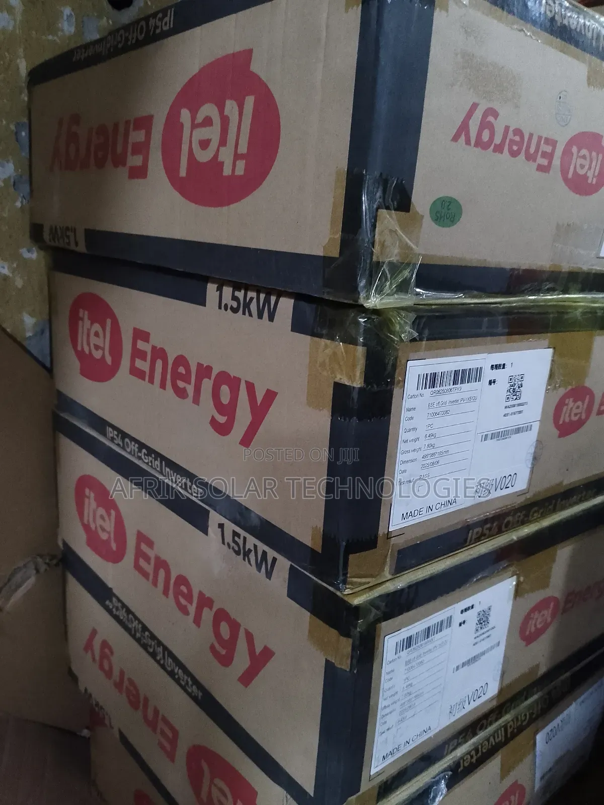 2.5kwh 24v Itel Lithium Battery