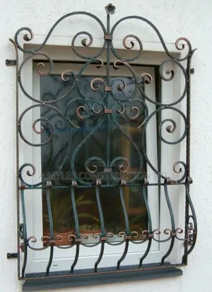Guza Wrought Window Protector