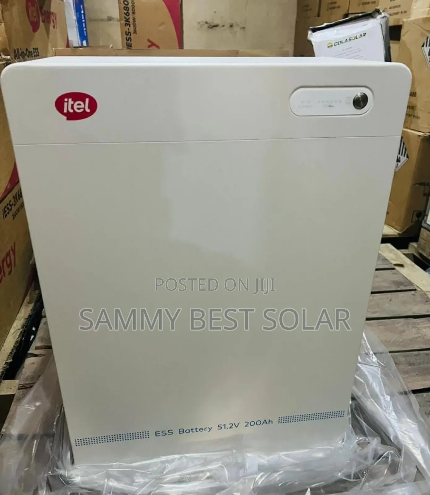 Itel 10kwh 51.2v Lithium Ion Battery 