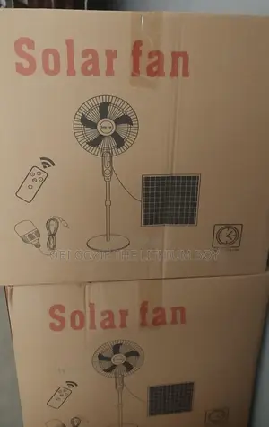 Best Importer and Seller of Brand New Charweek Solar Fan Is Available