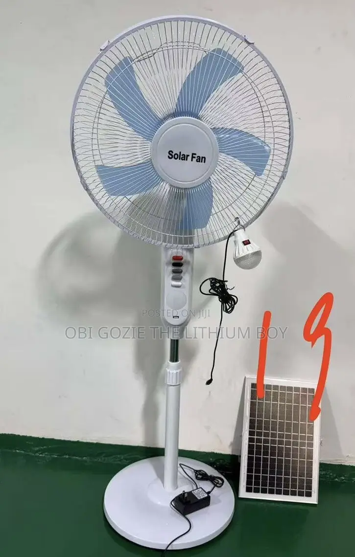 Brand New Charweek Solar Fan Is Available in Lagos