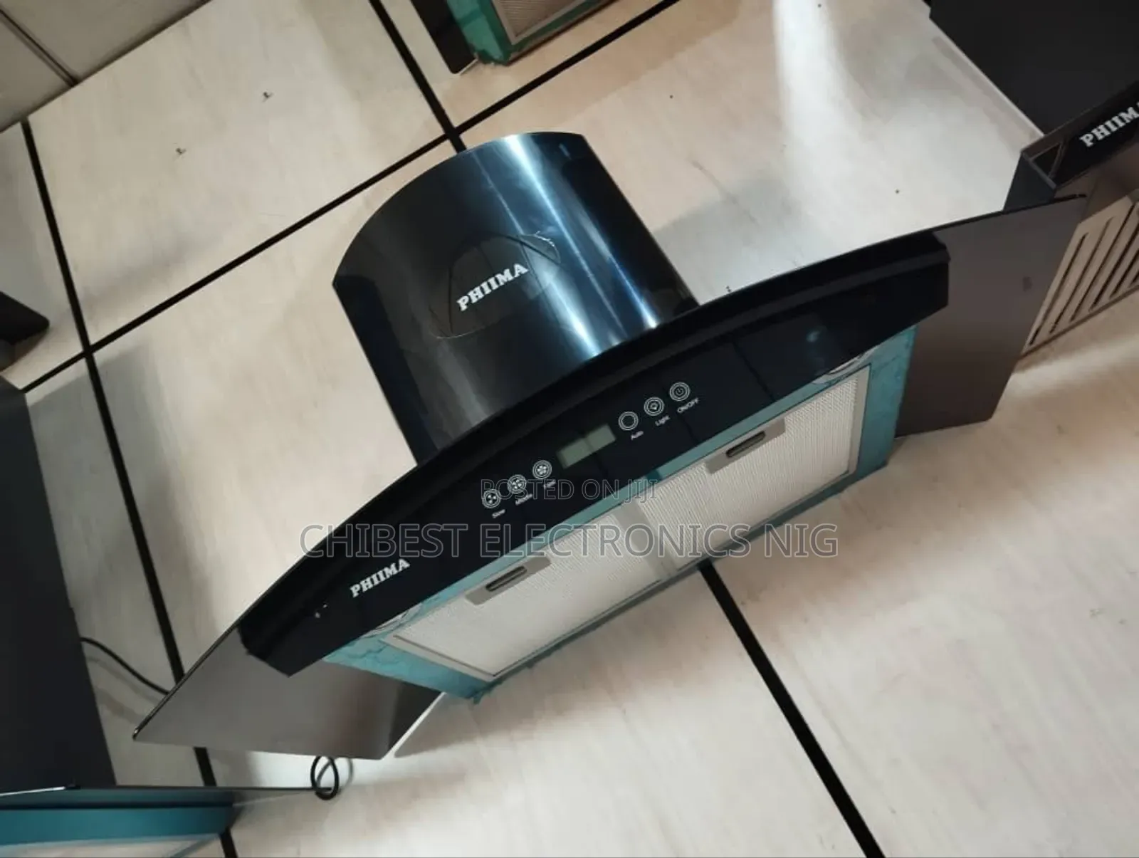 Original Quality Phiima 90cm Automatic Digital Heat Extractor Copper