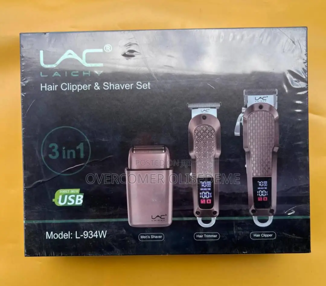 Lac 3-in-1 Clipper Set for Men