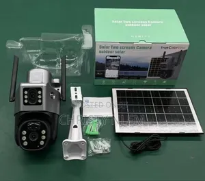 High Quality 4g 8mp Dual Lens Solar Camera