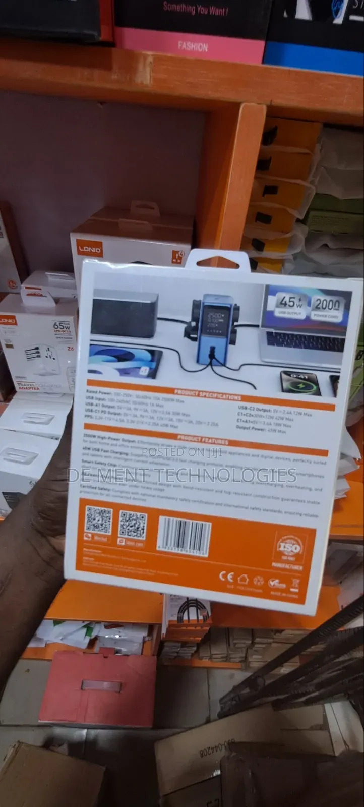 Ldnio Sc2 Tower Extension Charging Socket
