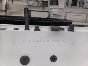 Black and White Luxury Jacuzzi