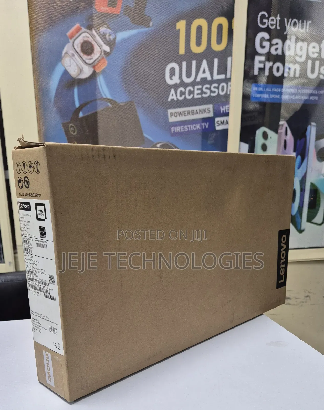 Laptop Lenovo 100e 4GB Intel Celeron SSD 60GB