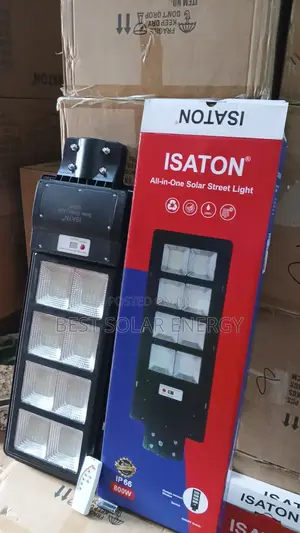 Isaton Solar Street Lights 800watt 8eyes