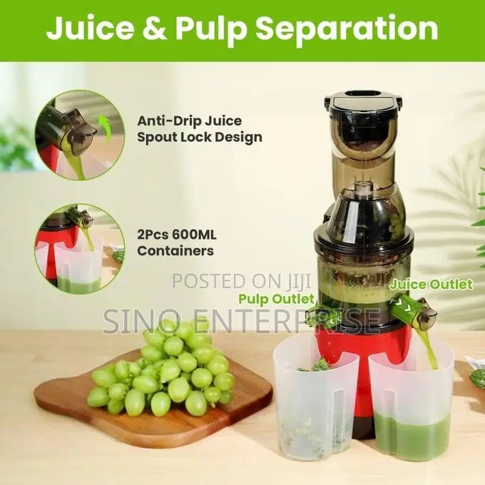 Camel Multifunctional Fruit and Vegetable Slow Juicer