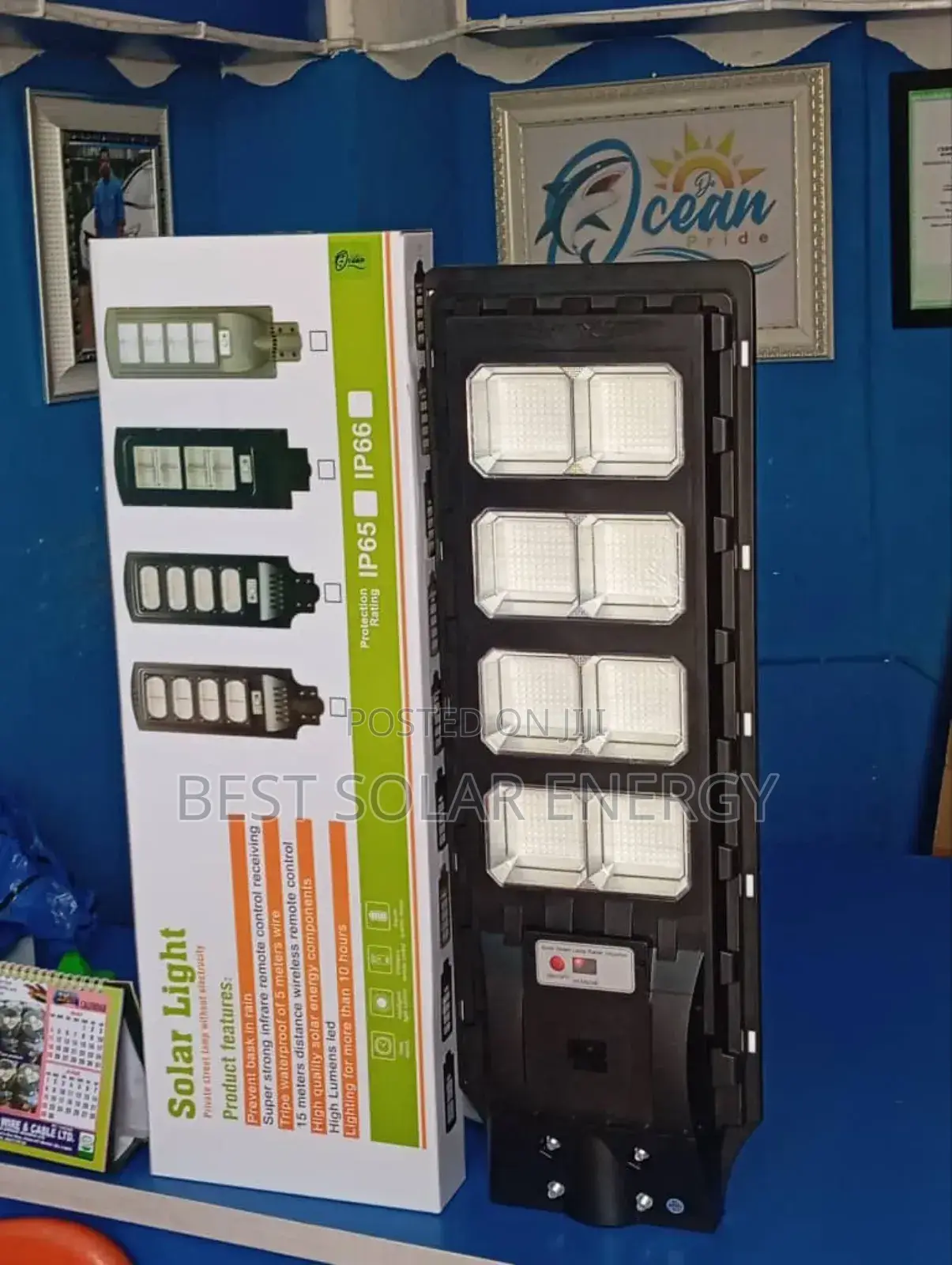 Ocean Solar Street Light 8eyes