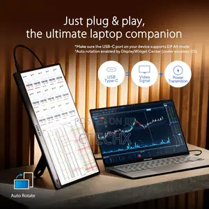 Asus Zenscreen Mb166cr Portable Usb Monitor- 15.6 Inch Fhd, Ips,Type-C