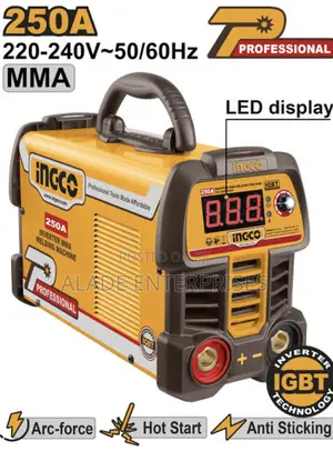 Ingco 250a Inverter Mma Welding Machine With Igbt Technology