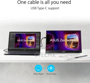Asus Zenscreen Mb16ahv Portable Monitor- 16 Inch