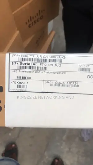 Cisco Air Cap 2602i-a-k9