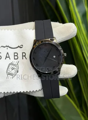 High Quality Sabr Rubber Strap Watch