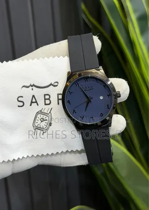 High Quality Sabr Rubber Strap Watch