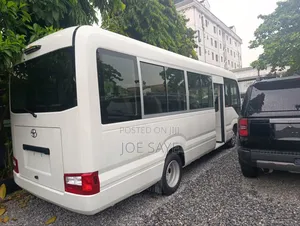 New Toyota Coaster 2025 White