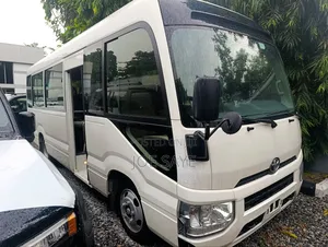New Toyota Coaster 2025 White