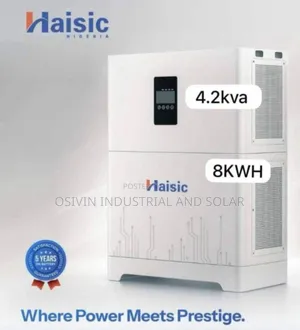 8kwh Battery 4.2kva Inverter All in One 6pcs of 550w Solar Panels