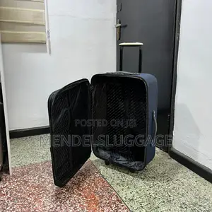 Blue Maroon Hard-Shell Spinner Suitcase Set (3 Pieces)