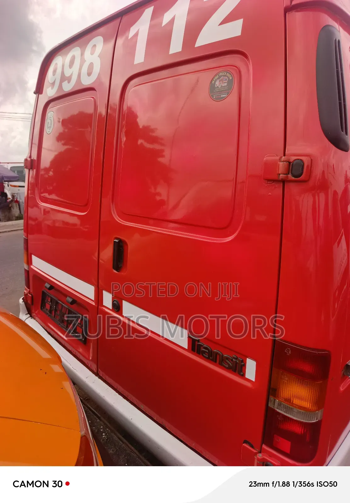 Ford Transit 2004 Red