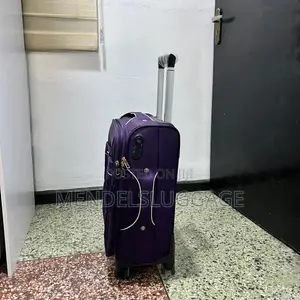 Swiss Polo Purple Spinner Suitcase Set (3 Pieces)