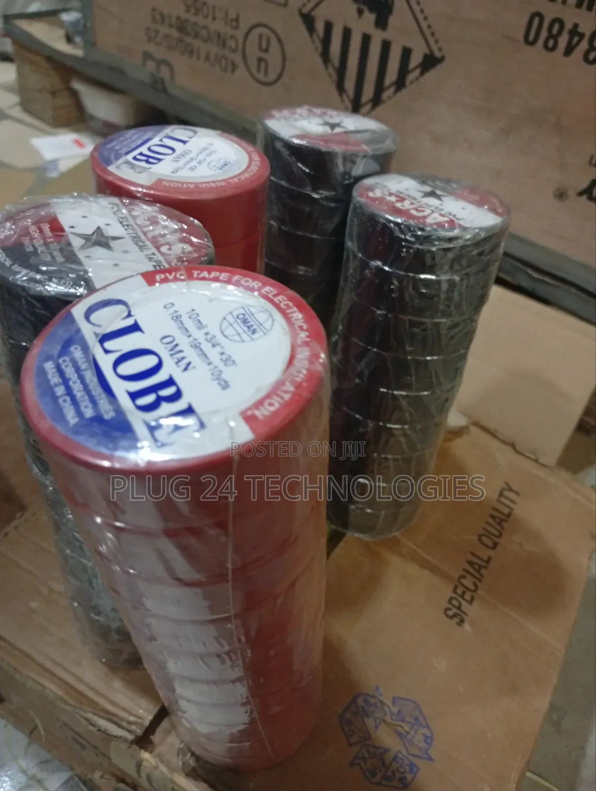 Red And Black Tape