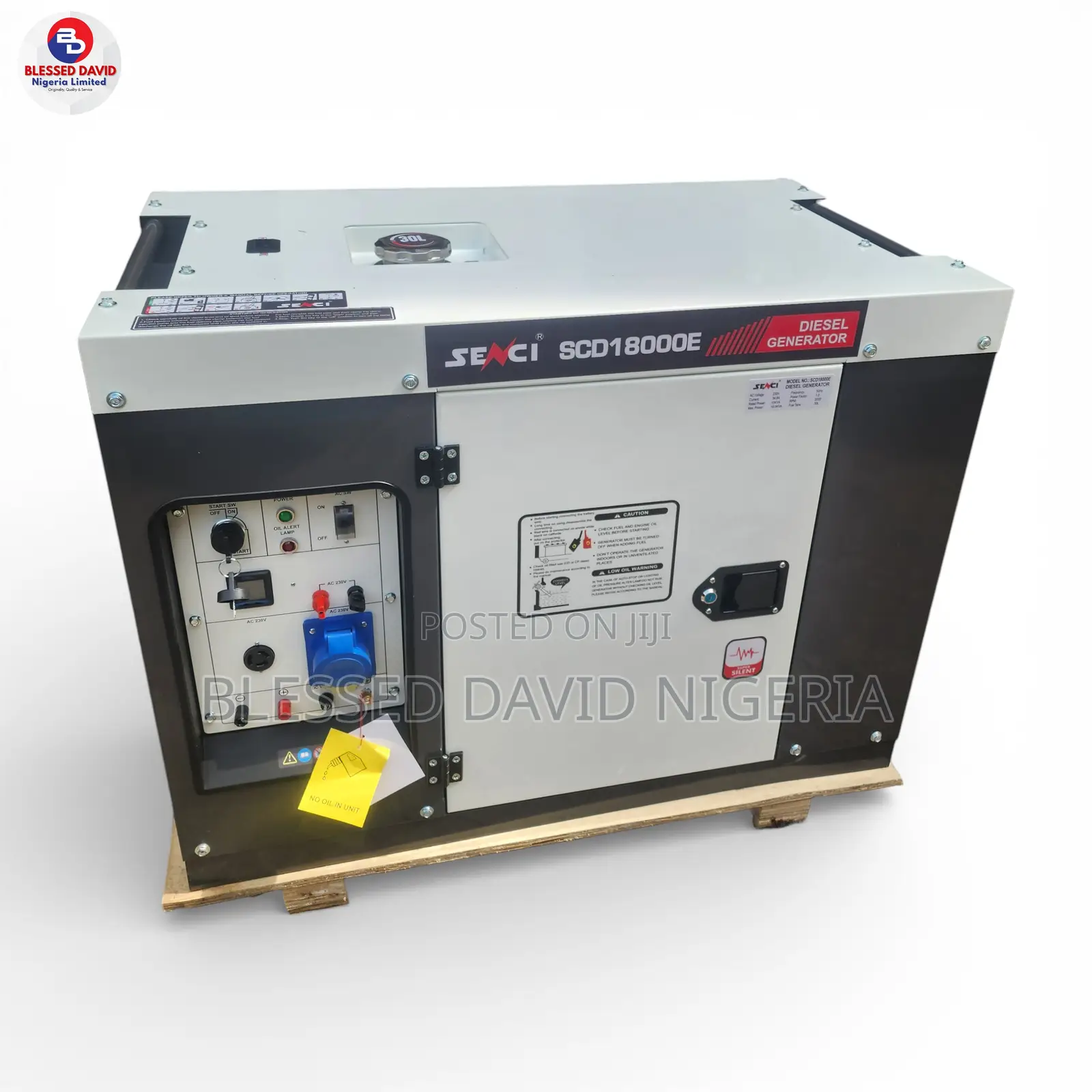 Senci Scd18000e 10kva Silent Diesel Generator