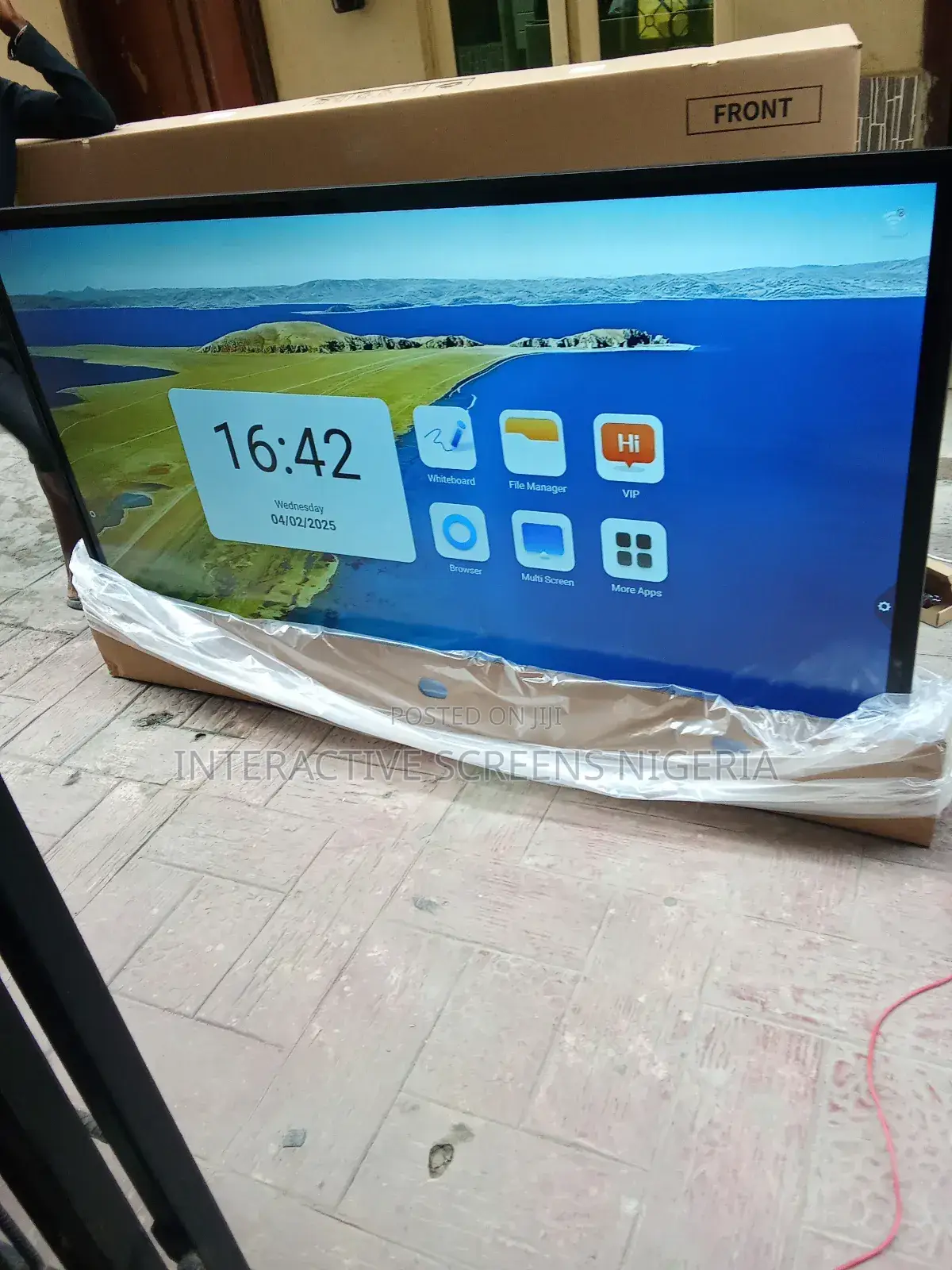 86 Inches Interactive Whiteboard Screen With Double Os