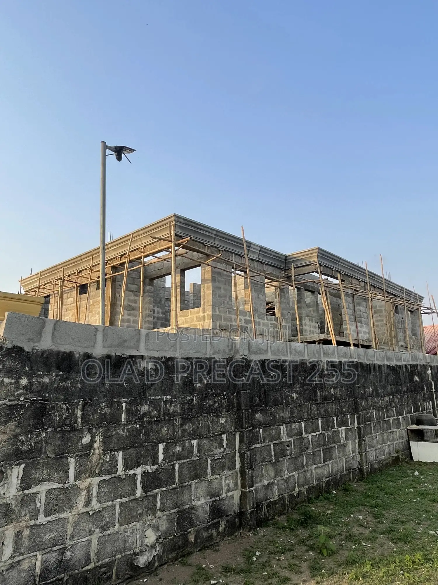 Parapet Concrete Facial