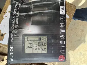 Auriol Radio Controlled Weather Station With Rain Gauge
