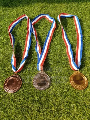 Sports Medals Gold Silver Bronze Medal