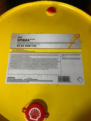 Shell Spirax S4 Ax 85w-140 Heavy-Duty Automotive Gear Oil. 8
