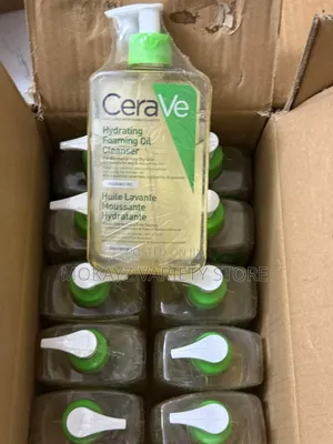 Cerave Hydrating Foaming Oil Cleanser (473 Ml) - Biggest Size