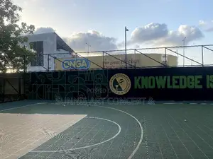 Basketball Court Floor Design (Painting Mural Installation)