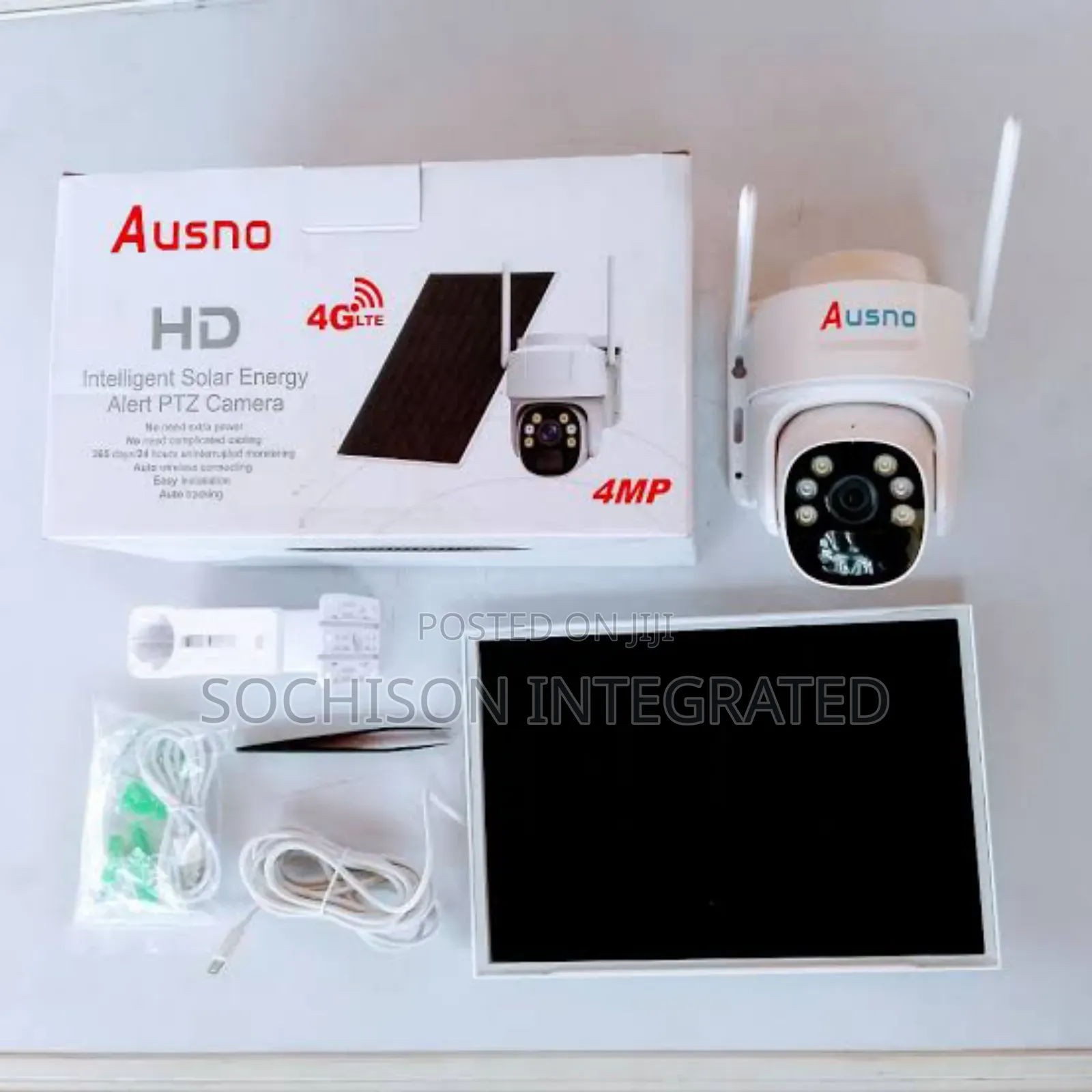 4mp Ubox Single Lens Solar Camera