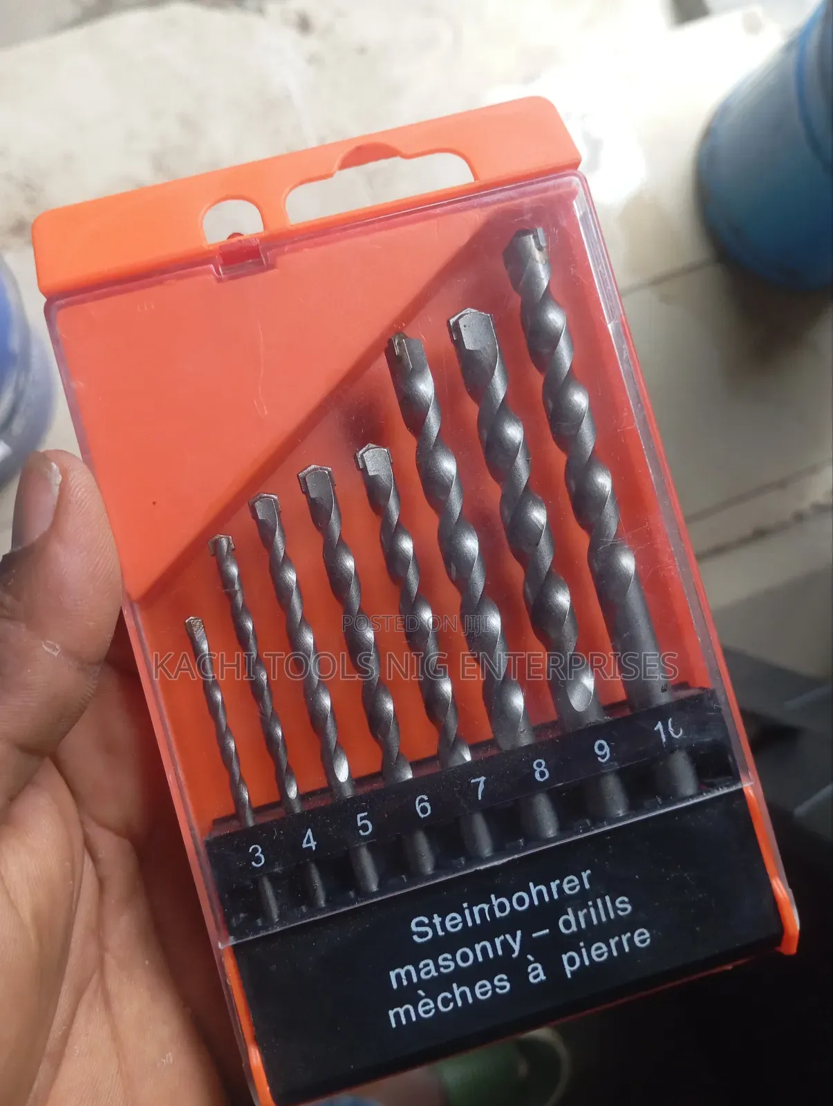 Concrete Bit Set
