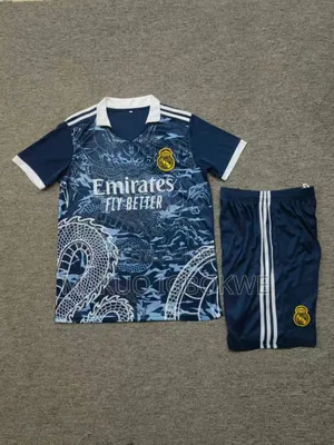 Real Madrid Special Edition Dragon Jerseys Top and Short