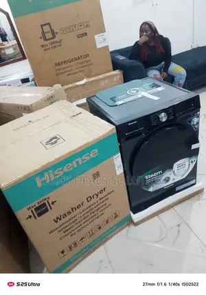 Hisense 10.5kg Inverter Washer Dryer – Quiet Power, Big Results